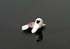 Miniature Glass Seal Figurine: Hand-Made Collectible Sculpture