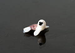 Seal, Ocean Decor, Tiny Glass Animals, Sea Creatures, Ocean Art, Mini Glass Animals, Sea Animals, Glass Figures, White Seal, Miniature