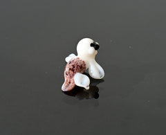 Miniature Glass Seal Figurine: Hand-Made Collectible Sculpture