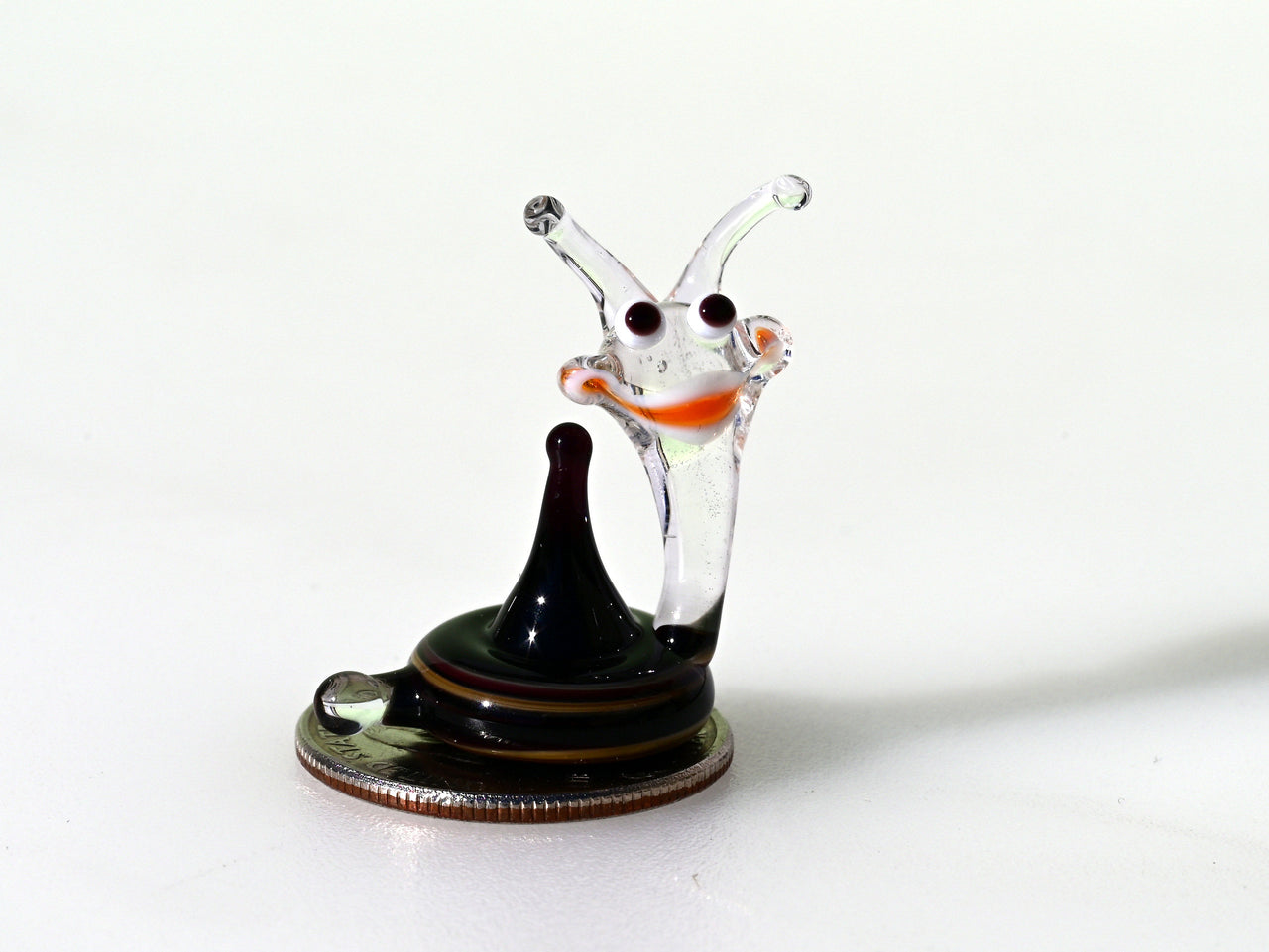 Tiny Glass Animals, Snail, Glass Animals, Whimsical Decor, Mini Glass Animals, Snail Decor, Snail Gifts, Glass Snail, Miniature Glass Animal