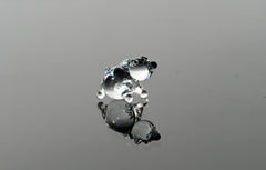 Tiny Glass Bear Figurine: Lampwork Miniature Animal