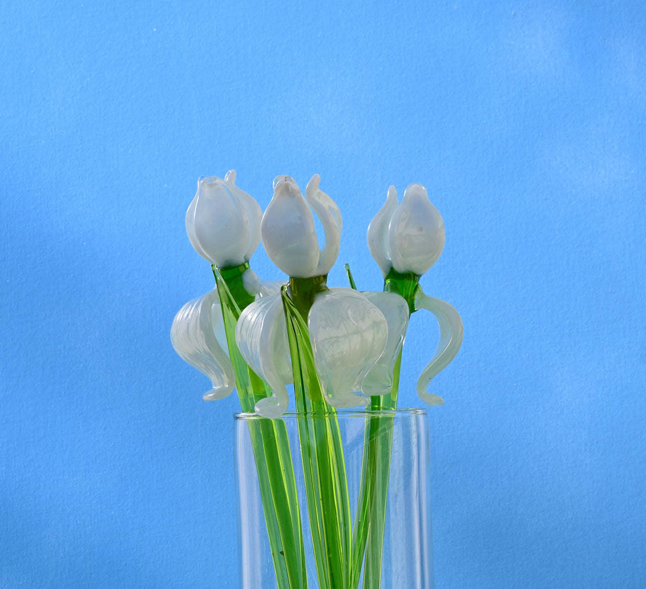 Glass Iris, Glass Birth Month Flower Bouquet, Glass Flowers Bouquet, Easter Decor, Forever Flowers Art, Birthday Gifts, Mothers Day Gifts,