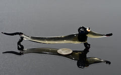Dachshund Figurine, Dachshund Gifts - Dog Memorial Gift - Dachshund Art, Blown Glass Animals, Dachshund Decor, Glass Dachshund, Dog Gift