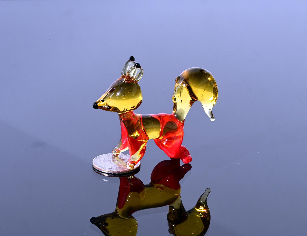 Squirrel Gifts, Squirrel Figurine, Squirrel Decor, Squirrel Art, Glass Sculpture, Glass Animals, Red Squirrel, Glass Figures, Squirrel Gift