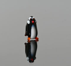 Tiny Glass Animals, Penguin Gifts, Mini Glass Animals, Penguin Gift, Glass Bird Figurine, Penguin Art, Glass Bird, Penguins, Penguin