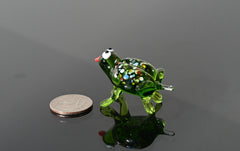 Frog Figurines, Glass Frog, Cute Frog, Glass Sculptures, Frog Gifts, Glass Animal Figurines, Blown Glass Frog, Lampwork Glass, Glass Animals