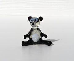Glass Sculpture, Panda Gifts, Glass Animals, Panda Bear, Blown Glass Animals, Art Glass Sculpture, Panda Gift, Pandas, Glass Figures