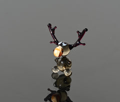 Moose, Moose Gifts, Tiny Glass Animals, Glass Animals, Moose Decor, Miniature Glass Animals, Moose Art, Glass Moose Whimsical Decor