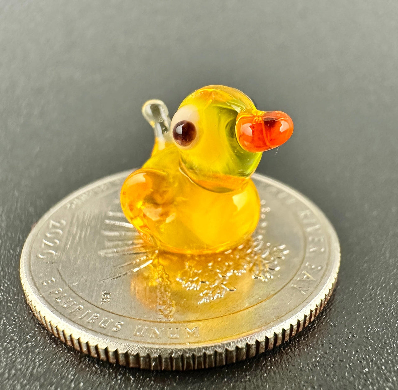 Mini Glass Ducks, Tiny Ducks, Mini Ducks, Cruise Ducks, Duck Gifts, Duck Art, Lucky Duck, Glass Animal, Duck Figurine, Murano Glass Duck
