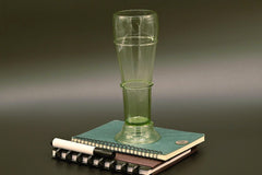 Bouquet of  3 Bright Red Glass Irises – Long Stem Hand Blown Flower – Elegant Gift.