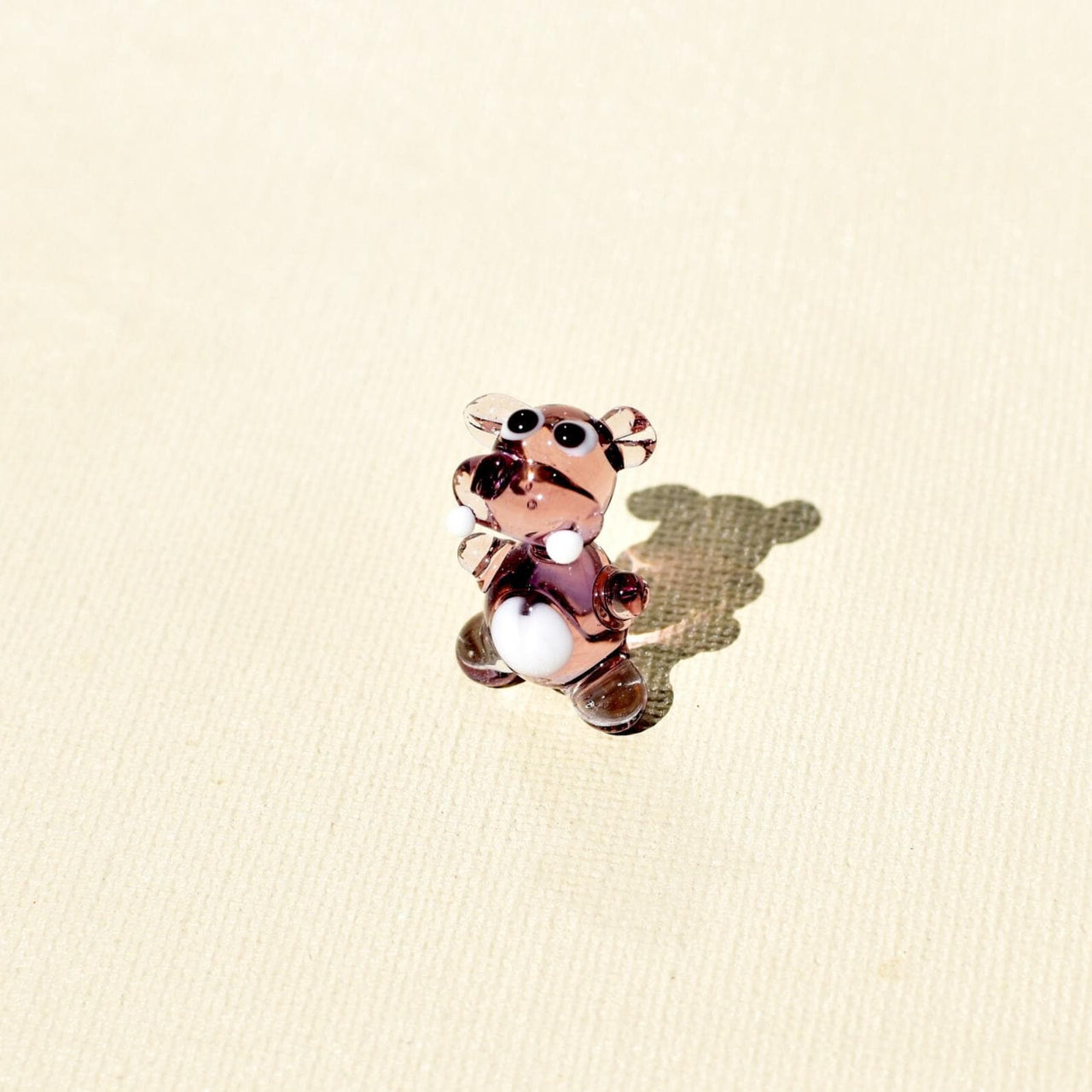 House Hippo, Tiny Glass Animals, Hippo Gifts, Hippopotamus, Safari Animals, Purple Hippo, Miniature Glass Animals Figurine, Cute Gift