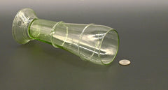 Bouquet of  3 Bright Red Glass Irises – Long Stem Hand Blown Flower – Elegant Gift.