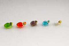 Hand Blown Mini Glass Turtles: Collectible Aquarium Decor