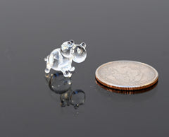 House Hippo Figurine, Tiny Glass Animals, Hippo Gifts, Hippopotamus, Glass Animals, Safari Animals, Miniature Hippo, Hippo Art