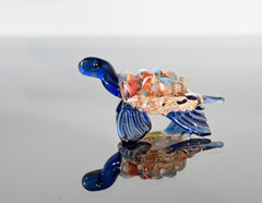 Sea Turtle Gifts, Glass Sea Turtle, Coastal Decor, Sea Turtle Decor, Glass Animal Figurine, Turtle Figurine, Ocean Art, Blown Glass Animals