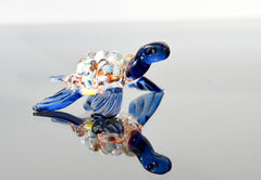 Sea Turtle Gifts, Glass Sea Turtle, Coastal Decor, Sea Turtle Decor, Glass Animal Figurine, Turtle Figurine, Ocean Art, Blown Glass Animals