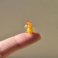 Tiny Glass Animal - Hand Blown Miniature Glass Animal - Tiny Unique Gift