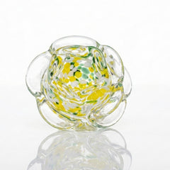 Yellow & Green Rose Paperweight