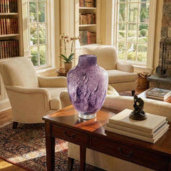 Amethyst Large Glass Vase