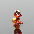 Mini Glass Duck - Mini Duck - Hand Blown Glass Animals - Tiny Miniature Glass Animals - Adorable Gift for Her