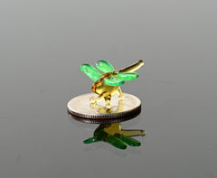 Dragonfly, Dragonfly Gift, Dragonfly Art, Tiny Glass Animals, Dragonfly Charm, Dragonfly Decor, Mini Glass Animals, Bug, Glass Figures