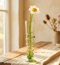 Glass Flowers in Vase, Glass Daisy Gifts, Glass Flowers Bouquet, Spring Decor, Glass Birth Month Flower, Mothers Day Gifts, Glass Flower Art
