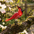 Cardinal Decor, Cardinal Gifts, Glass Bird, Cardinal Art, Red Cardinal, Cardinal Memorial, Glass Bird Figurine, Cardinals, Glass Cardinal