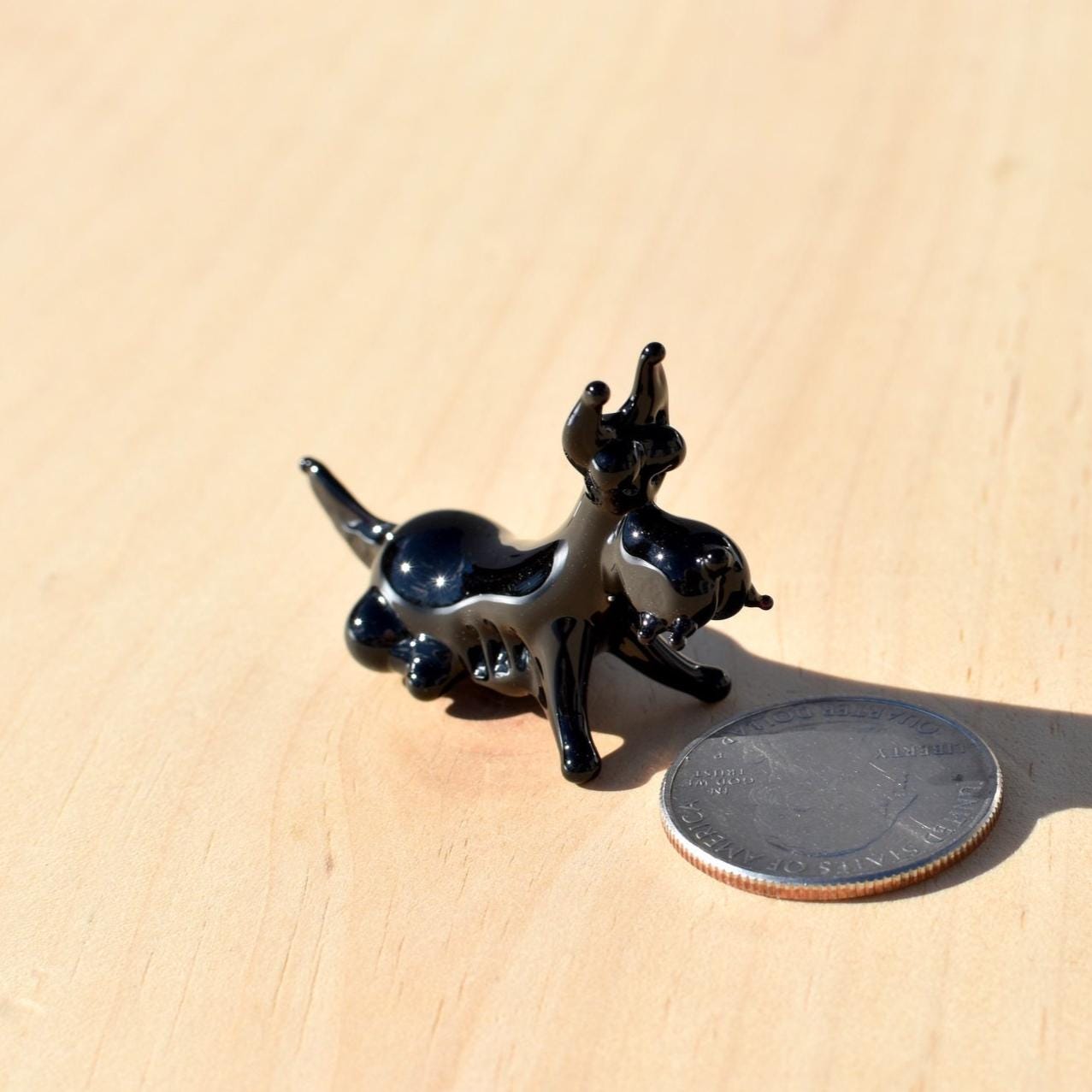 Scottish Terrier, Scottie Dog Figurine, Glass Dog Memorial Gift, Scottish Terrier Gifts, Dog Statue, Scottie Dog Gifts, Blown Glass Animals