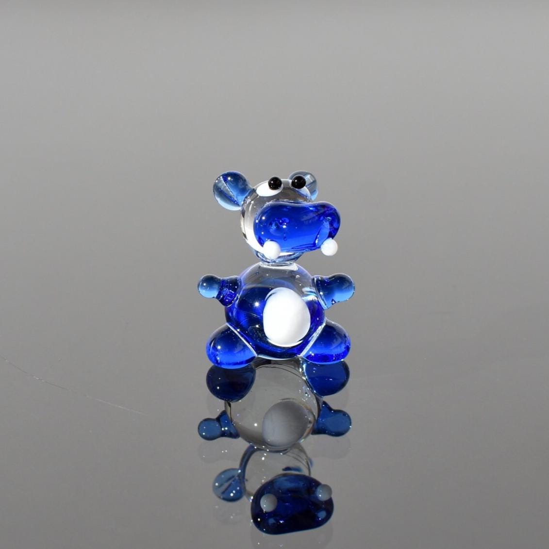 Tiny Glass Animals, Miniature Glass Animals, House Hippo Art, Glass Animal Figurines, Hippo Gifts, Safari Animals, Hippos