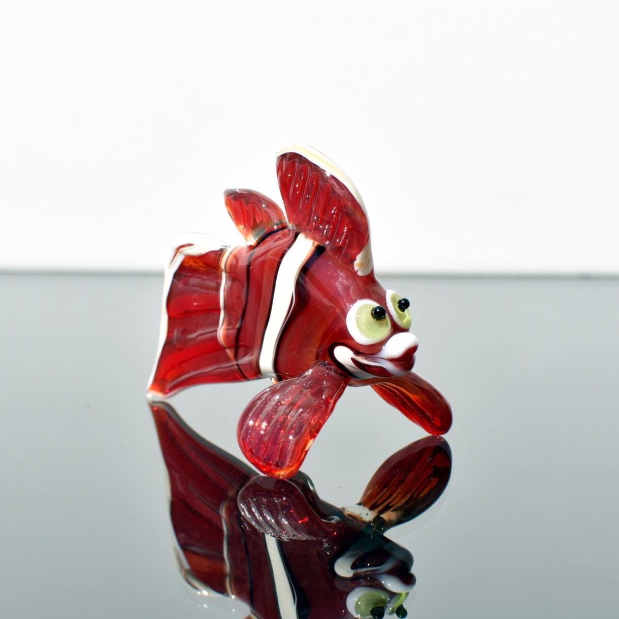 Glass Fish, Glass Sculpture, Fish Sculpture, Murano Glass Fish, Glass Animals, Murano Fish, Glass Figures, Blown Glass Fish, Tropical Fish