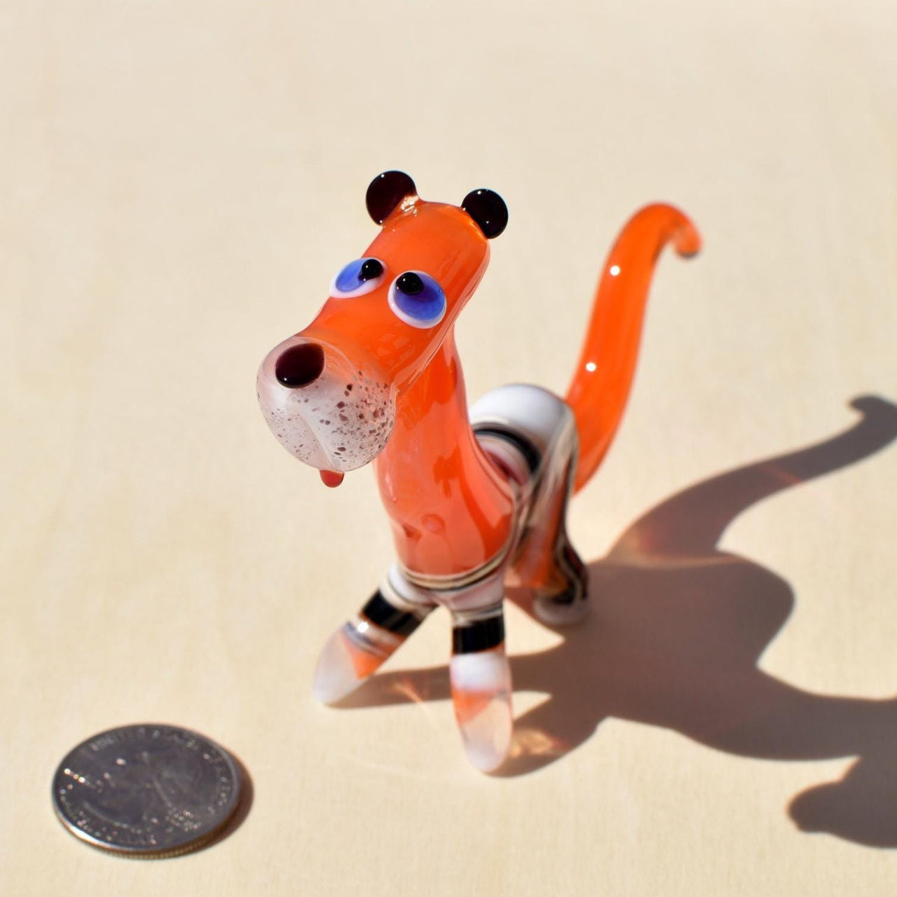 Glass Tiger Figurine, Tiger Statue, Glass Sculptures, Jungle Decor, Jungle Art, Hand Blown Glass, Glass Animals, Blown Glass Animals, Tiger