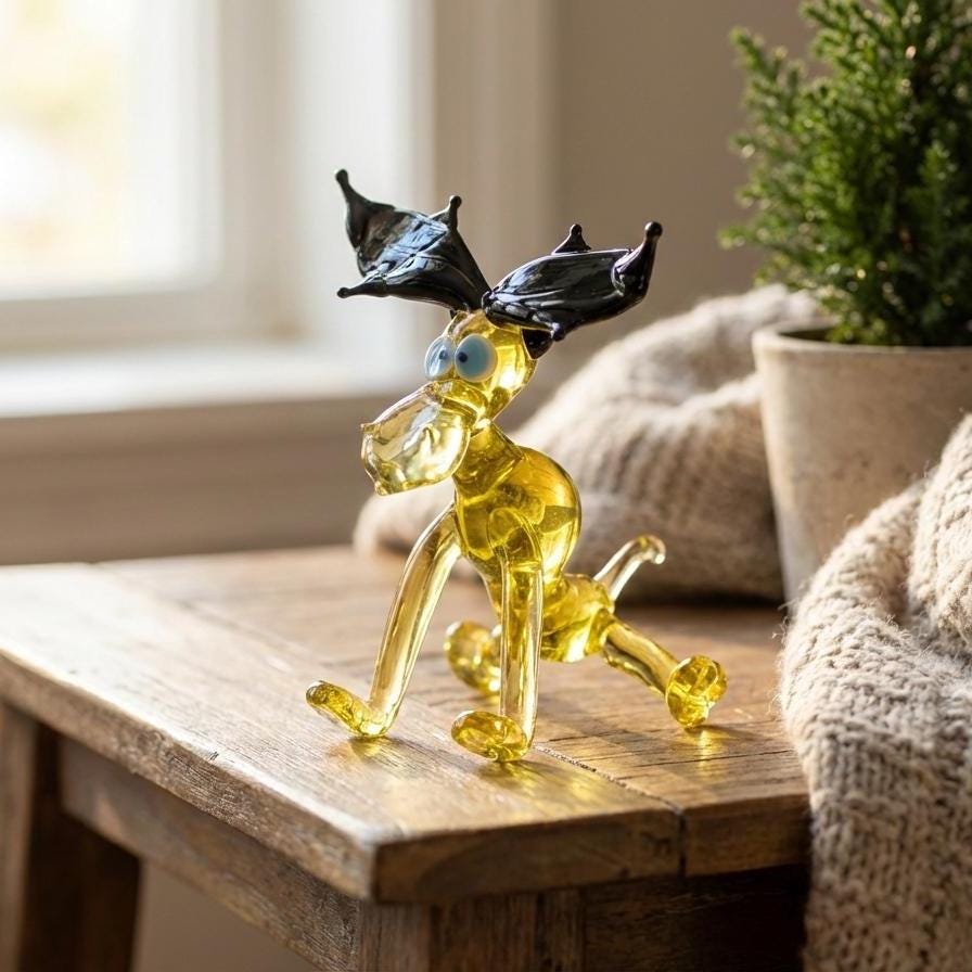 Moose Art, Moose Figurine, Moose, Tiny Glass Animals, Moose Decor, Moose Gifts, Glass Animal Figurines, Mini Glass Animals, Glass Moose