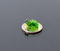 Glass Animal Figurines, Glass Frog, Glass Animals, Tiny Glass Animals, Miniature Glass Animals, Cute Frog, Lampwork Glass, Frog Gifts