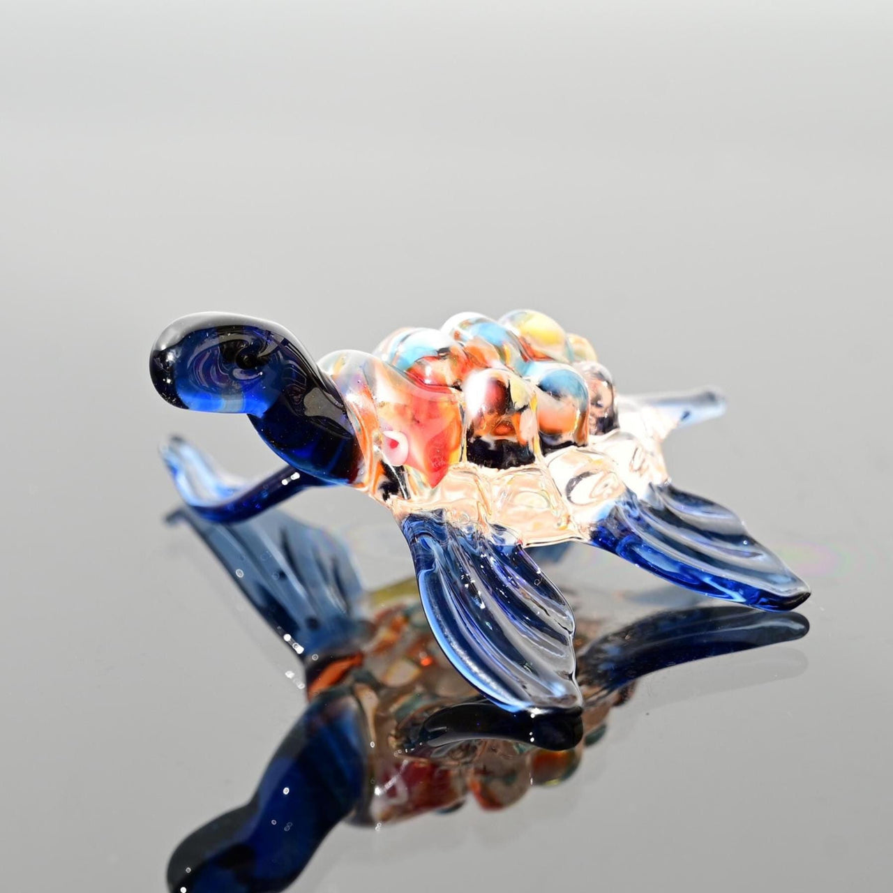 Sea Turtle Gifts, Glass Sea Turtle, Coastal Decor, Sea Turtle Decor, Glass Animal Figurine, Turtle Figurine, Ocean Art, Blown Glass Animals