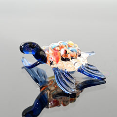 Sea Turtle Gifts, Glass Sea Turtle, Coastal Decor, Sea Turtle Decor, Glass Animal Figurine, Turtle Figurine, Ocean Art, Blown Glass Animals