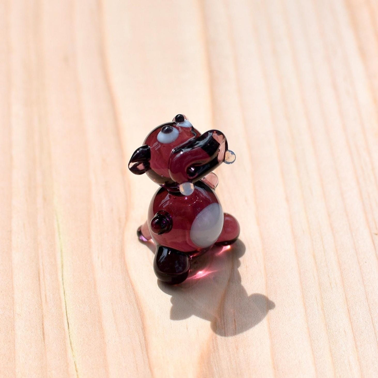 Hippo Gifts, Safari Animals, Glass Hippo Figurine, House Hippo, Glass Animals, Tiny Animal, Cute Gift, Desk Pet, Miniature Art