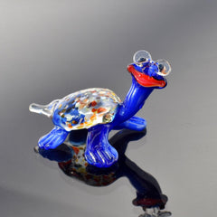 Glass Turtle Figurine, Sea Turtle Gifts, Coastal Decor, Glass Sea Turtle, Blown Glass Animals, Sea Turtle Decor, Ocean Art, Turtle Gifts