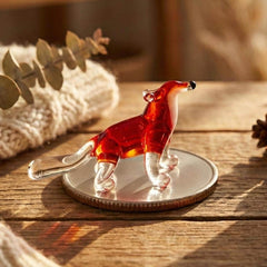 Tiny Glass Animals, Fox Gifts, Mini Glass Animals, Fox Figurine, Fox Decor, Fox Art, Glass Sculpture, Glass Animals, Red Fox, Foxes, Art