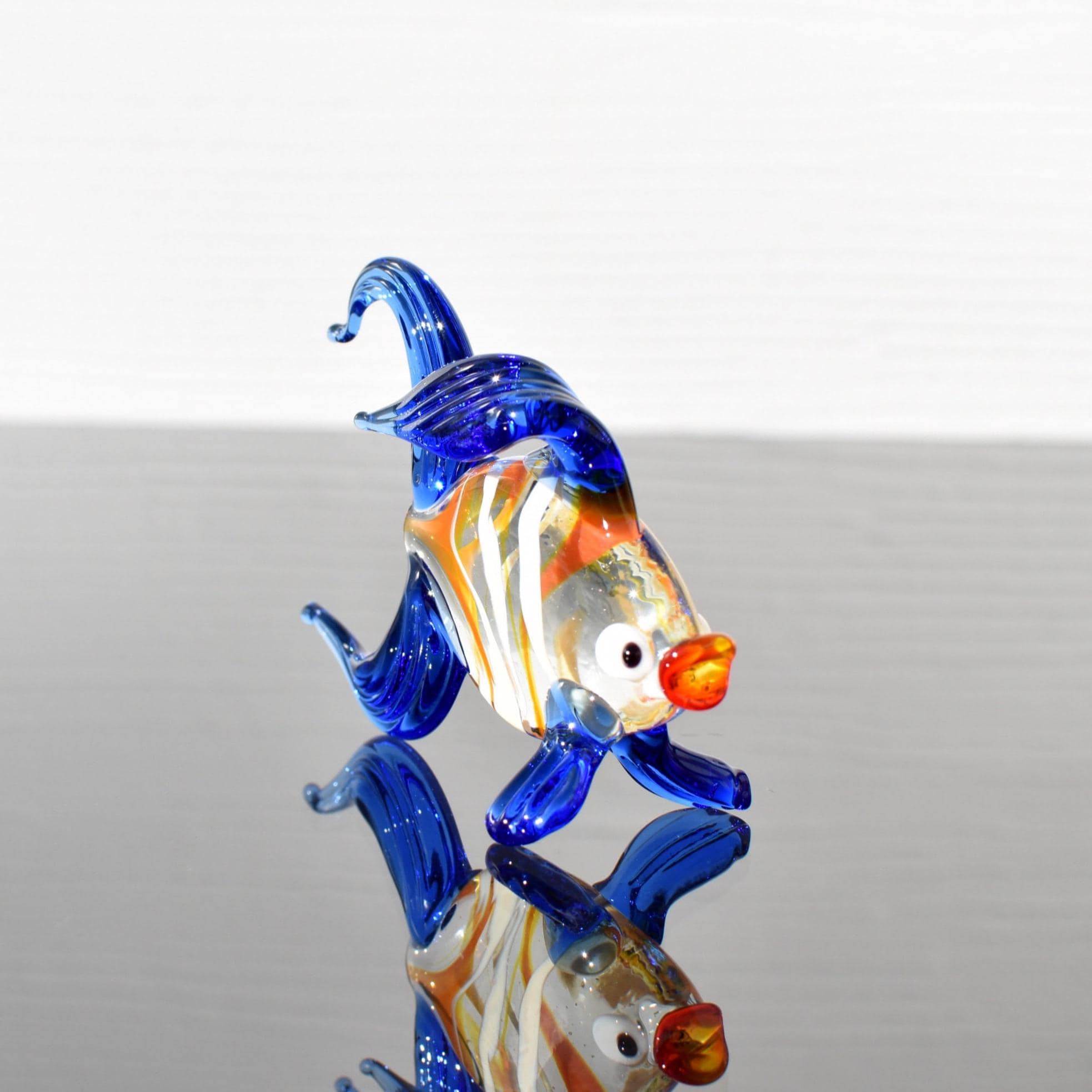Glass Fish, Tiny Glass Animals, Murano Glass Fish, Fish Sculpture, Mini Glass Animals, Glass Animals, Tropical Fish, Glass Figures, Art