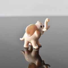Elephant Decor, Elephant Statue, Pink Elephant, Elephant Gifts for Women, Glass Elephant, Elephant Figurine, Elephant Gifts, Pink, Statue