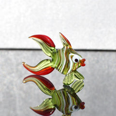 Tiny Glass Animals, Glass Fish, Mini Glass Animals, Murano Glass Fish, Fish Sculpture, Tropical Fish, Glass Animals, Blown Glass Fish, Art