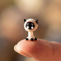 Tiny Glass Animals, Siamese Cat, Mini Glass Animals, Siamese Cat Figurine, Siamese Cat Gifts, Siamese Cat Art, Glass Cat, Glass Sculpture
