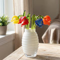 Glass Flower Bouquet - Hand Blown Glass Flowers - Mothers day Gift for Her