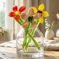Bouquet of Glass Flowers - Glass Flower Bouquet - Mothers Day Gifts for Her