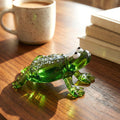 Blown Glass Frogs, Glass Sculptures, Glass Frog, Frog Gifts, Glass Animals, Glass Figurines, Frog Figurines, Cute Frog, Lampwork Glass