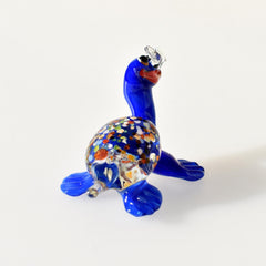 Glass Turtle Figurine, Sea Turtle Gifts, Coastal Decor, Glass Sea Turtle, Blown Glass Animals, Sea Turtle Decor, Ocean Art, Turtle Gifts