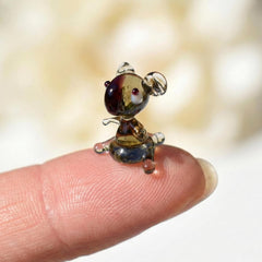 Tiny Glass Animals, Koala Gifts, Mini Glass Animals, Koala Bear, Australian Animals, Glass Animals, Australia Gifts, Glass Figures, Art