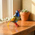Handmade Glass Bird Figurine, Bird Sculpture, Bird Decor, Bird Lover Gifts, Glass Bird, Bird Figure, Bird Art, Blown Glass Bird, Bird Gifts