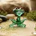 Miniature Glass Animals, Tiny Glass Animals, Glass Animals, Glass Frog, Cute Frog, Frog Figurines, Mini Frog, Lampwork Glass, Frog Gifts