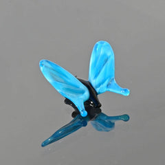 Tiny Glass Animals, Butterfly Gifts, Mini Glass Animals, Butterfly Decor, Butterfly Art, Glass Animals, Glass Butterfly, Glass Sculptures
